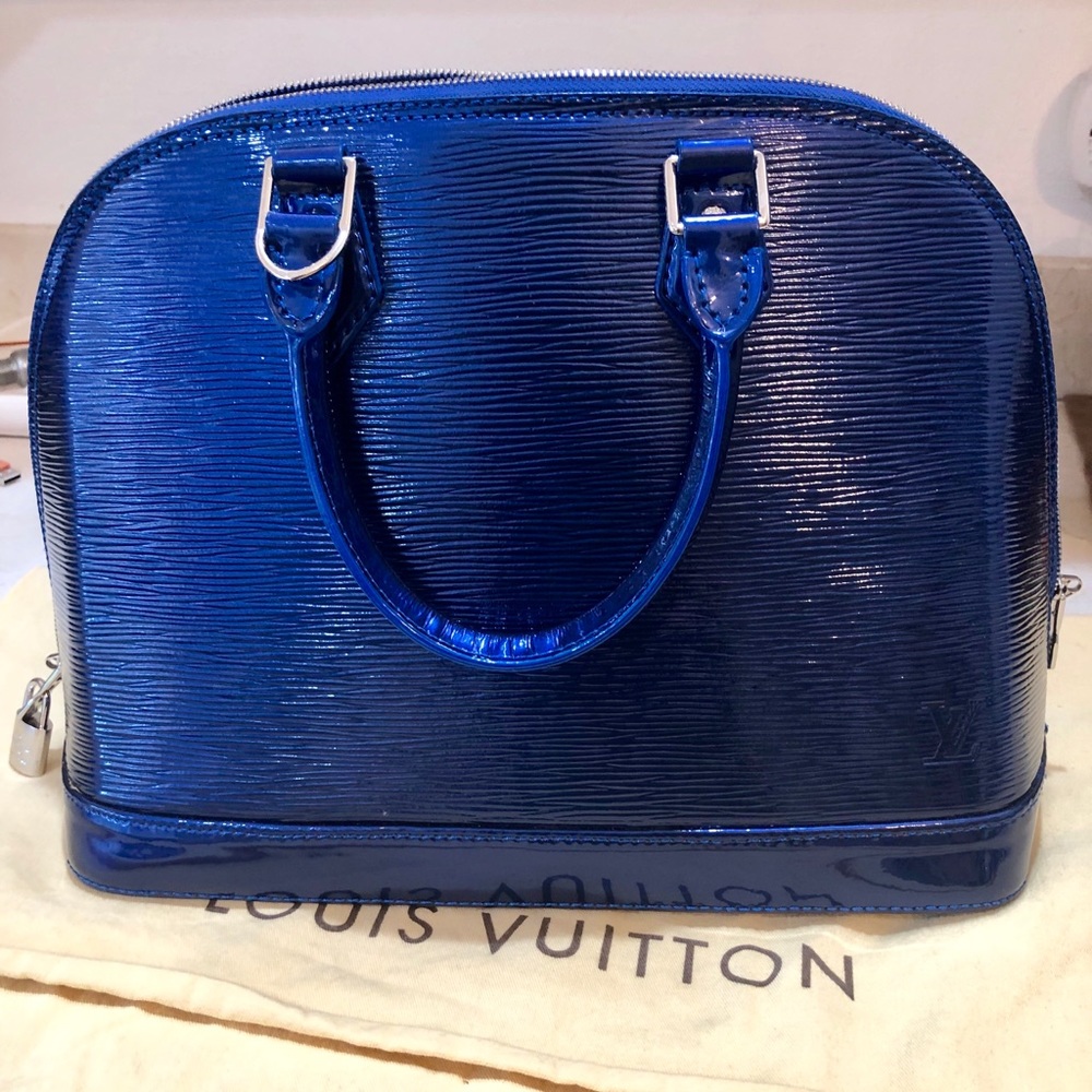 Louis Vuitton Alma GM Royal Blue